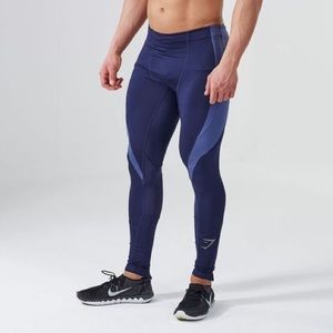 Gymshark Apex Leggings - Sapphire Blue (L)